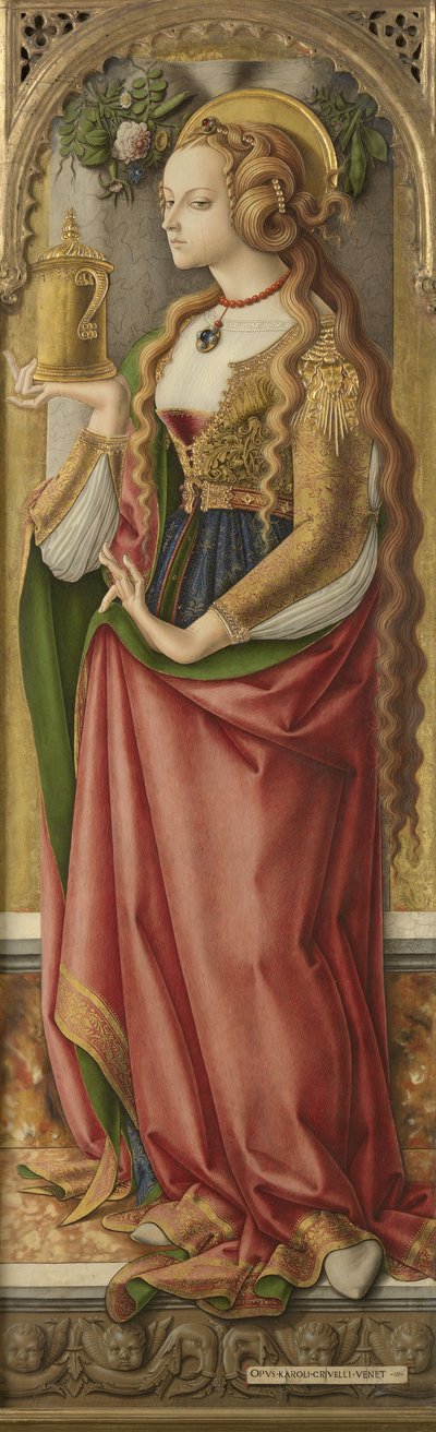 María Magdalena, c.1480 de Carlo Crivelli